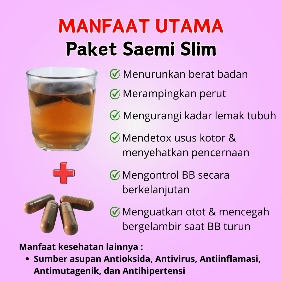saemi slim penurun berat badan ampuh