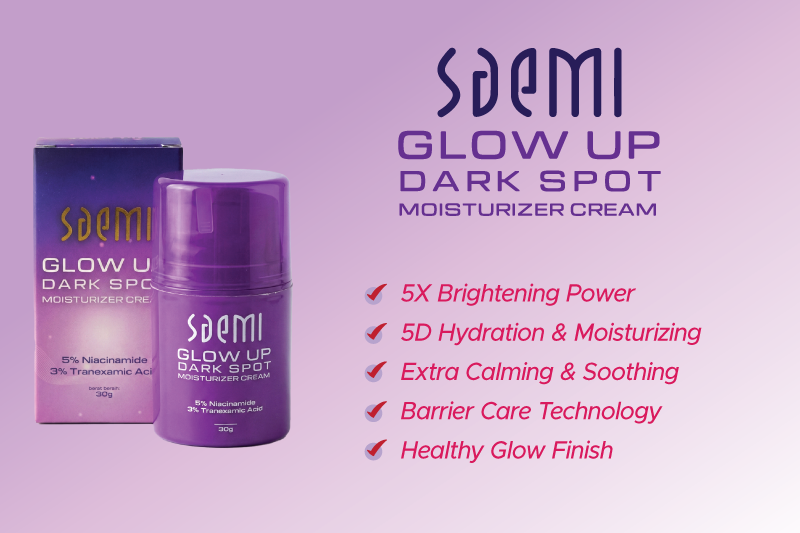 Saemi Glow Up Anti Dark Spot Moisturizer Cream
